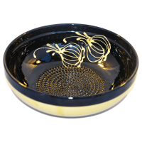 Elaboracion Artesanal Ceramics Espanola Ceramic Garlic Grater Plate Spain  4.5”